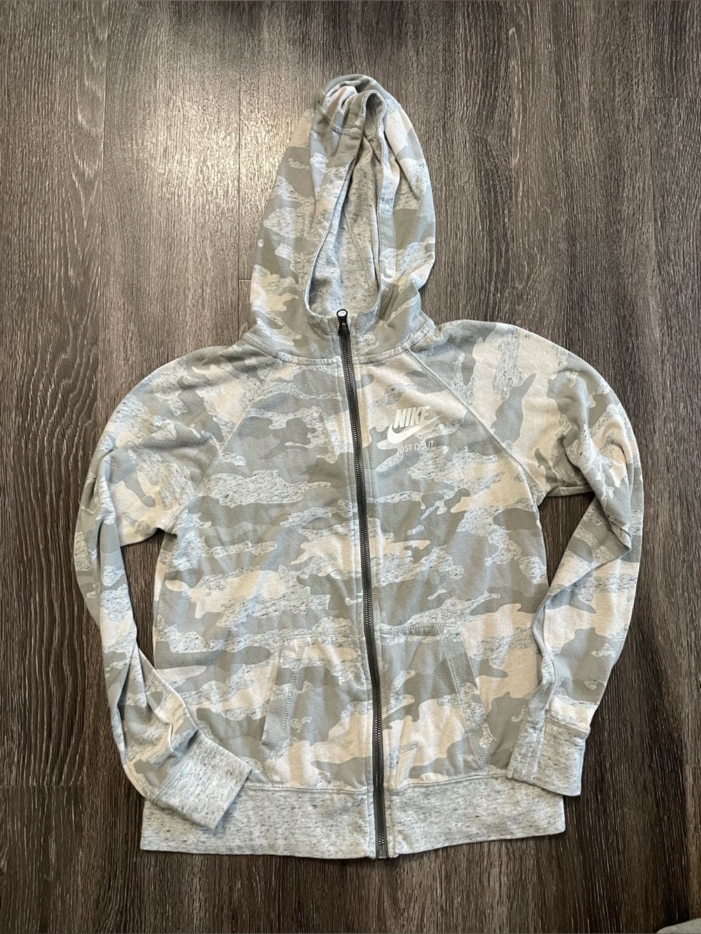 Nike Camo Full-Zip Hoodie